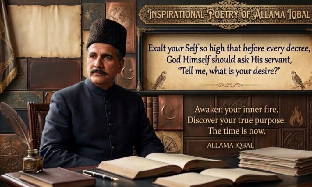 Allama Iqbal Motivational Poetry in english