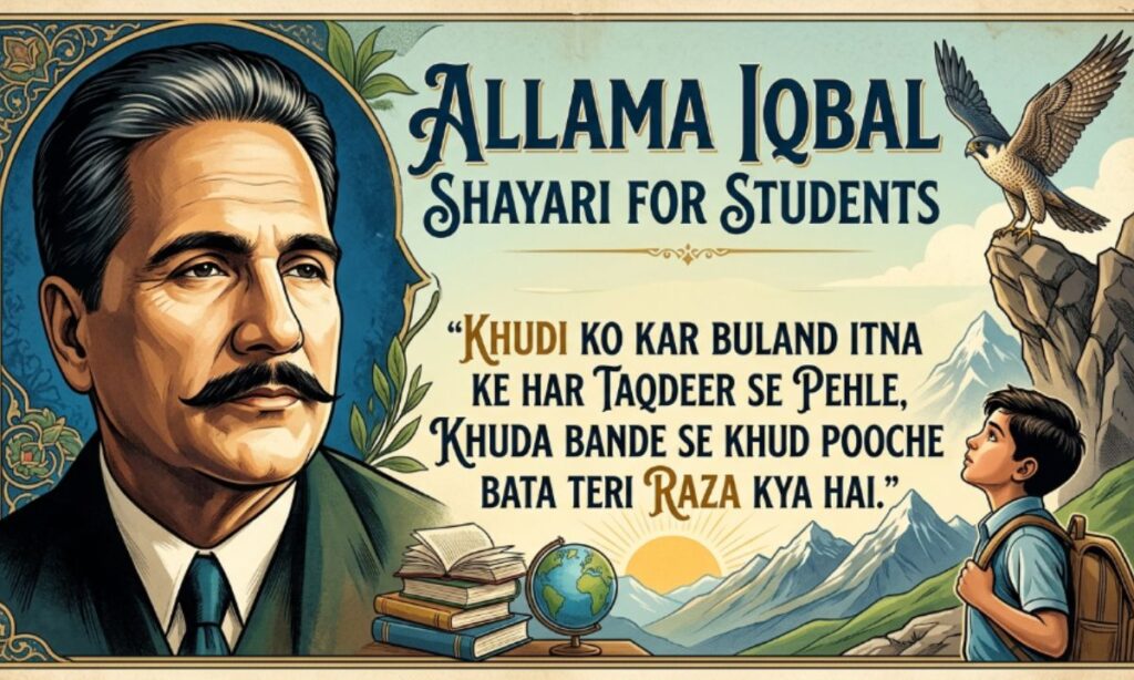 Allama Iqbal Shayari For Students