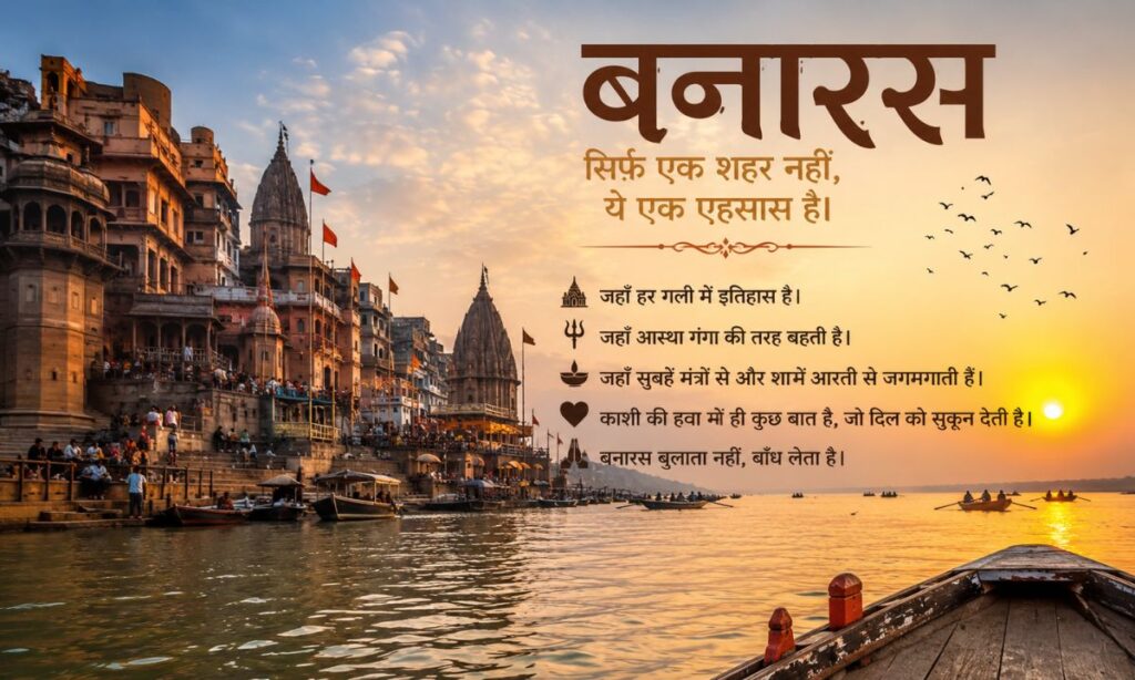 Banaras Captions In Hindi For Instagram