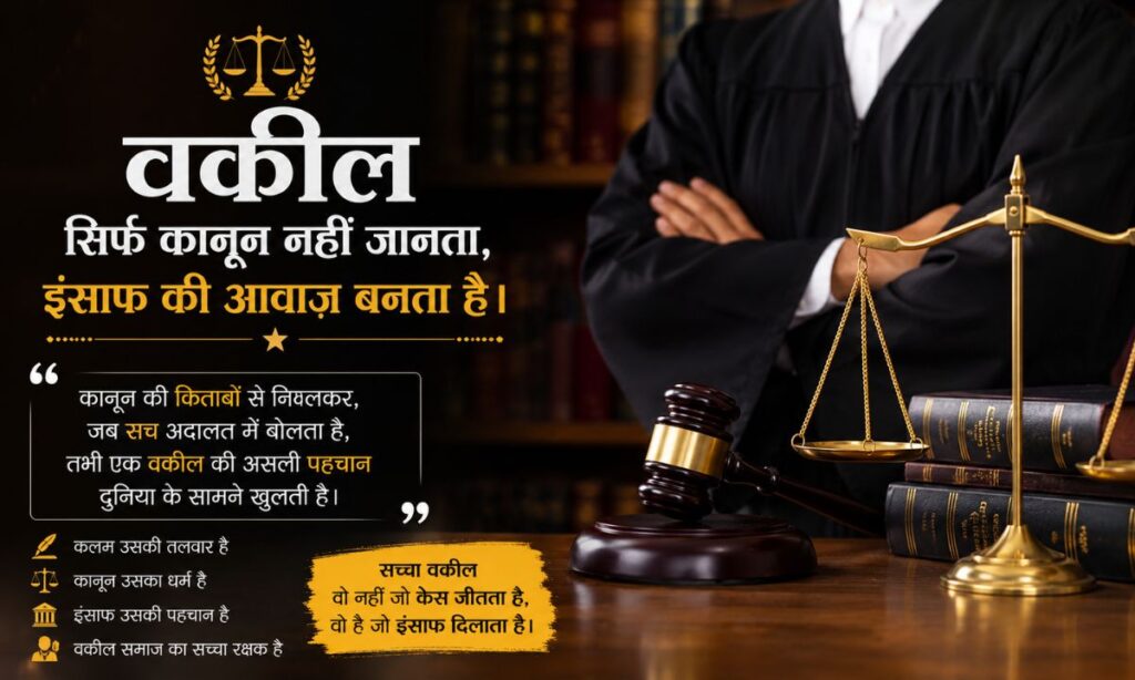 Best Advocate Shayari in Hindi