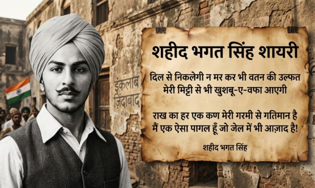 Best Bhagat Singh Shayari in Hindi
