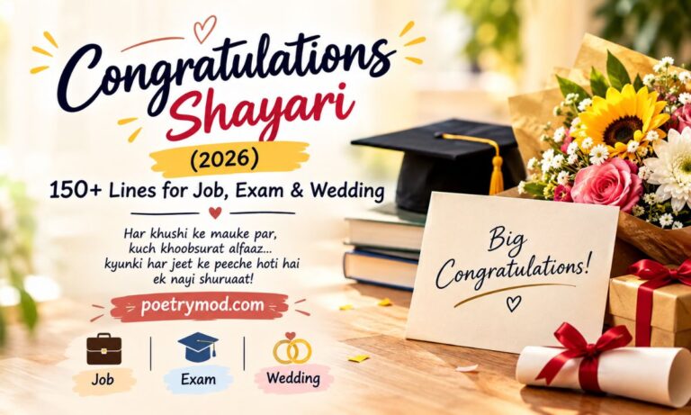 Best Congratulations Shayari