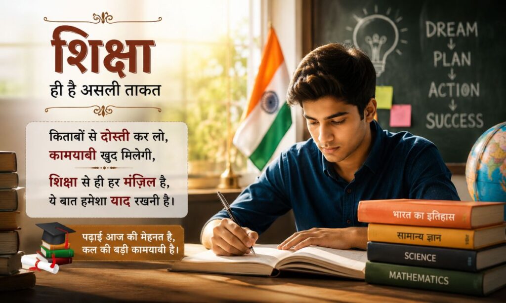 Best Education Shayari in Hindi