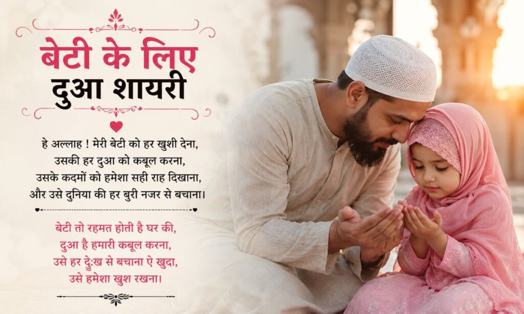 Beti Ke Liye Dua Shayari in Hindi