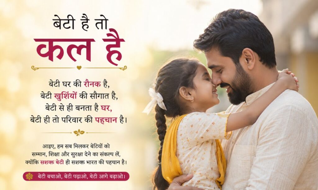 Beti Par Inspirational Shayari in Hindi