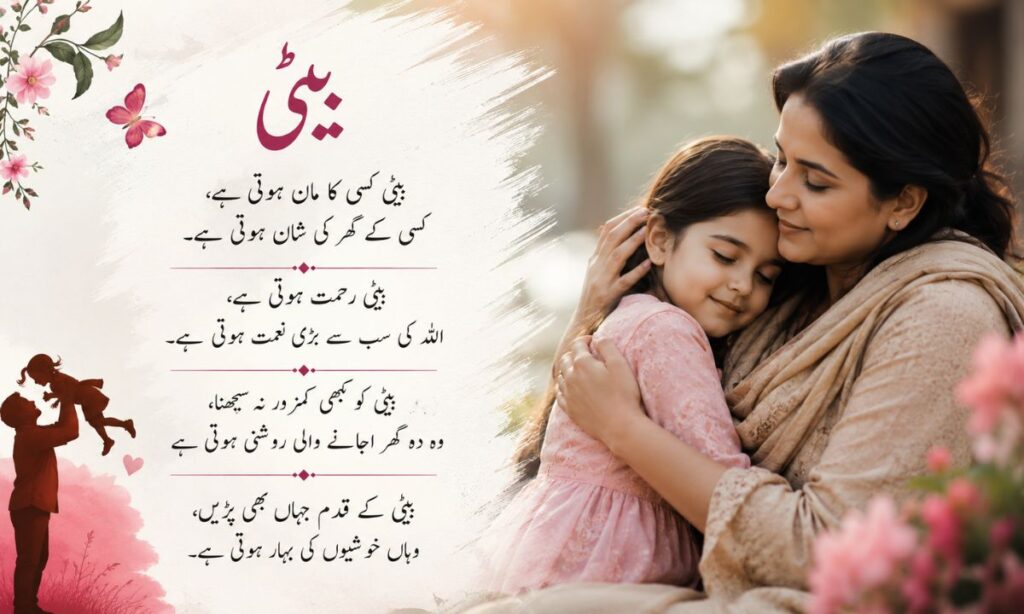 Beti shayari urdu