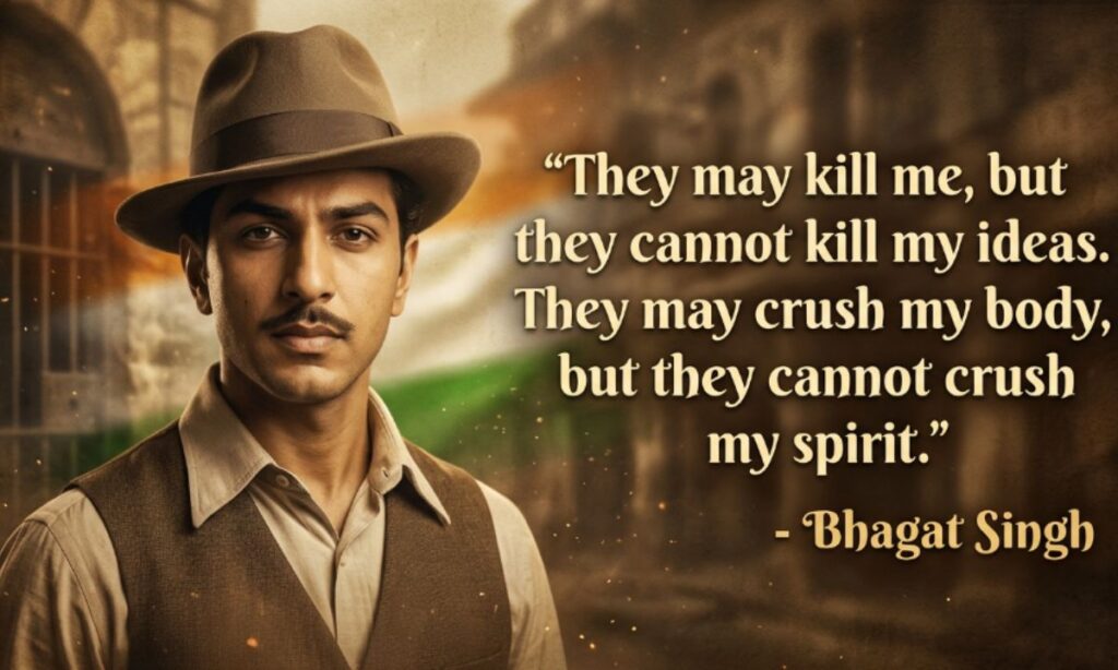 Bhagat singh shayari english