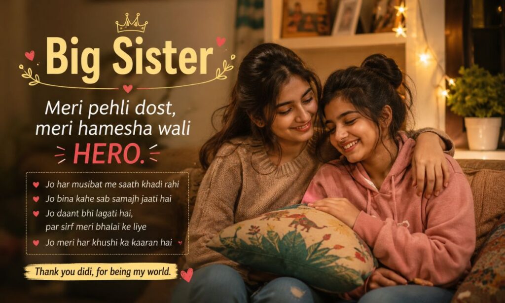 Big sister shayari
