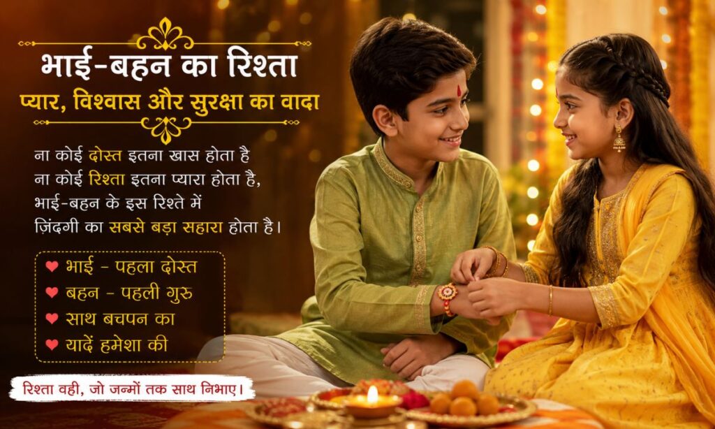 Brother and sister shayari in hindi