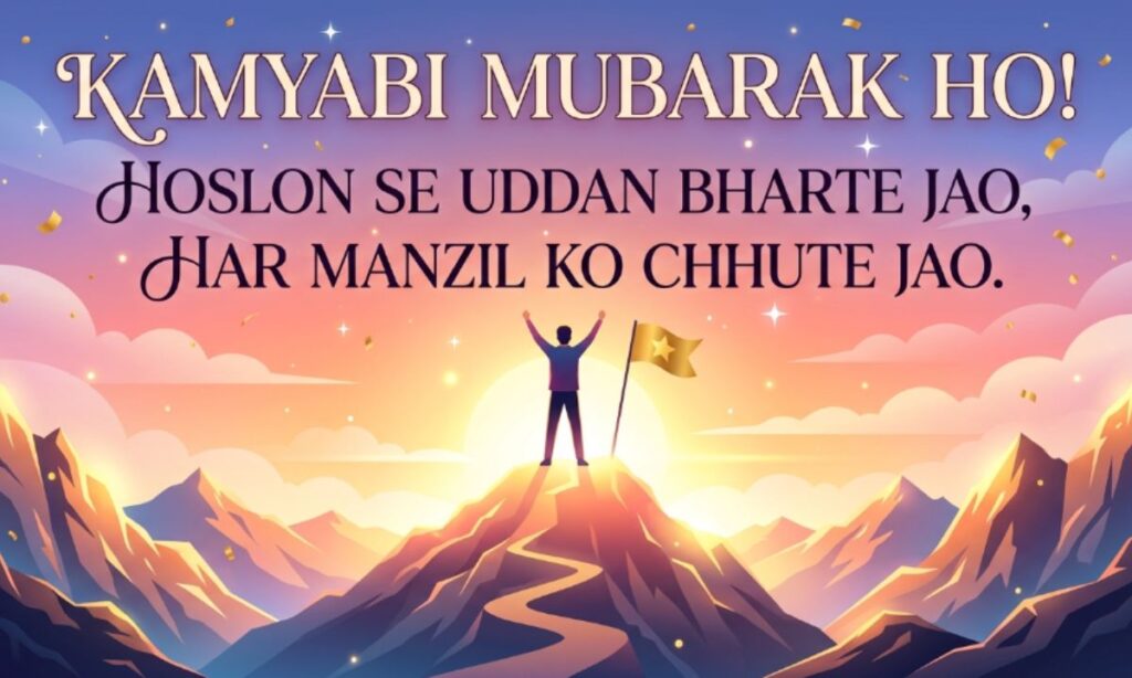 Congratulations Shayari for Success