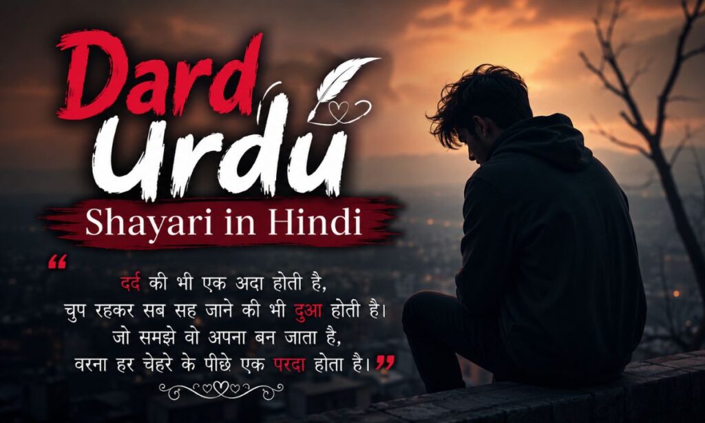 Dard Urdu Shayari in Hindi