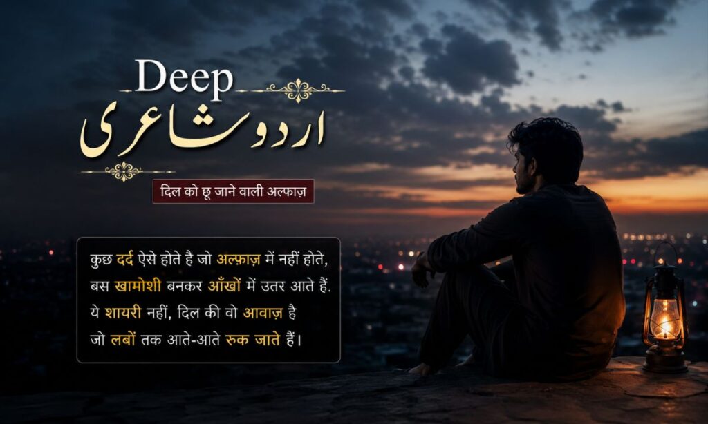 Deep Urdu Shayari in Hindi
