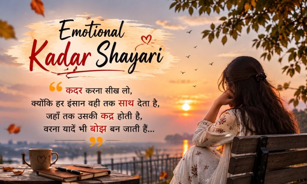 Emotional Kadar Shayari in Hindi