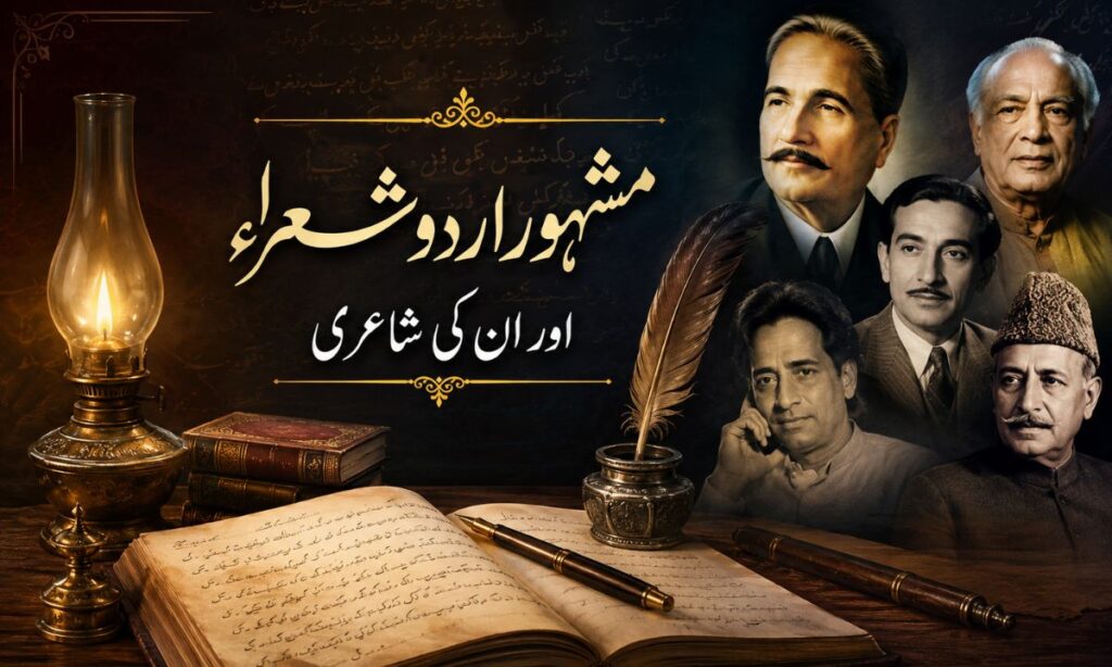 Famous urdu poets shayari
