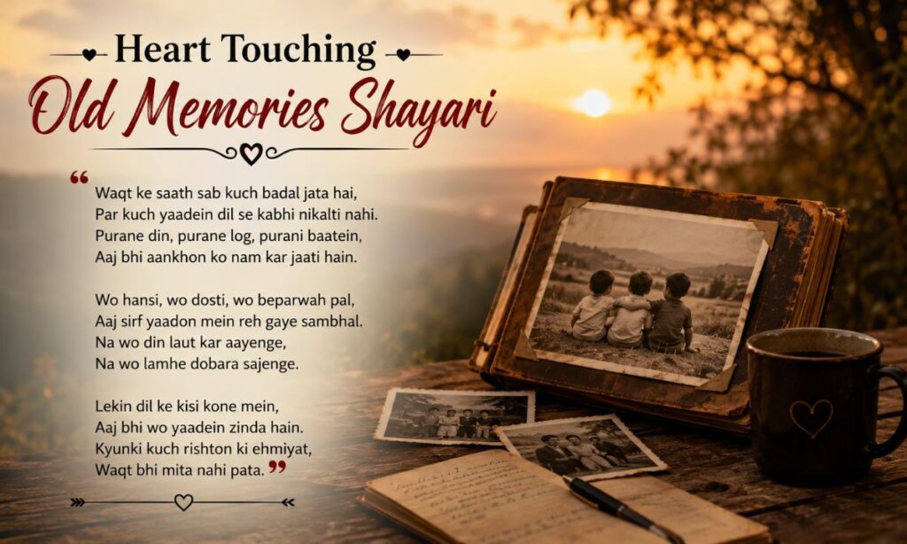 Heart Touching Old Memories Shayari