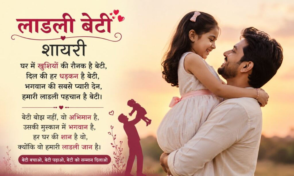Ladli Beti Shayari