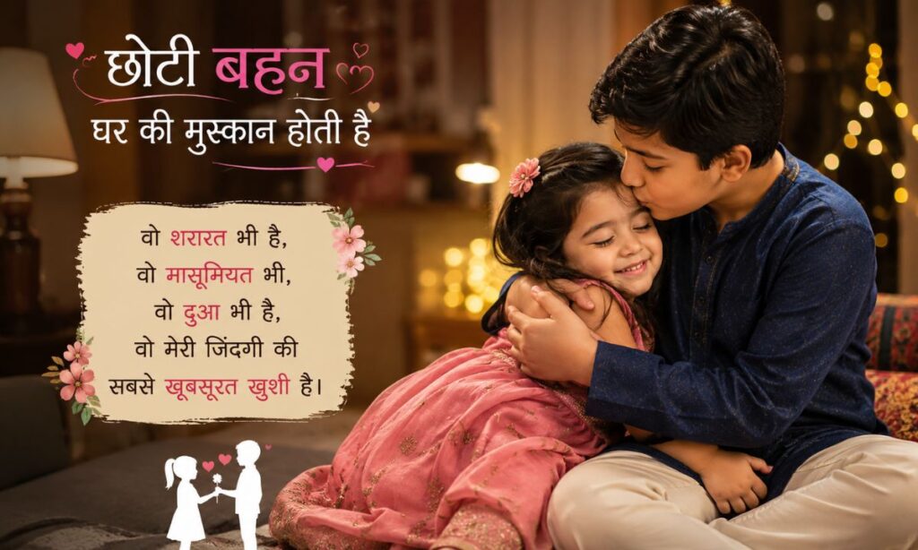 Little sister shayari