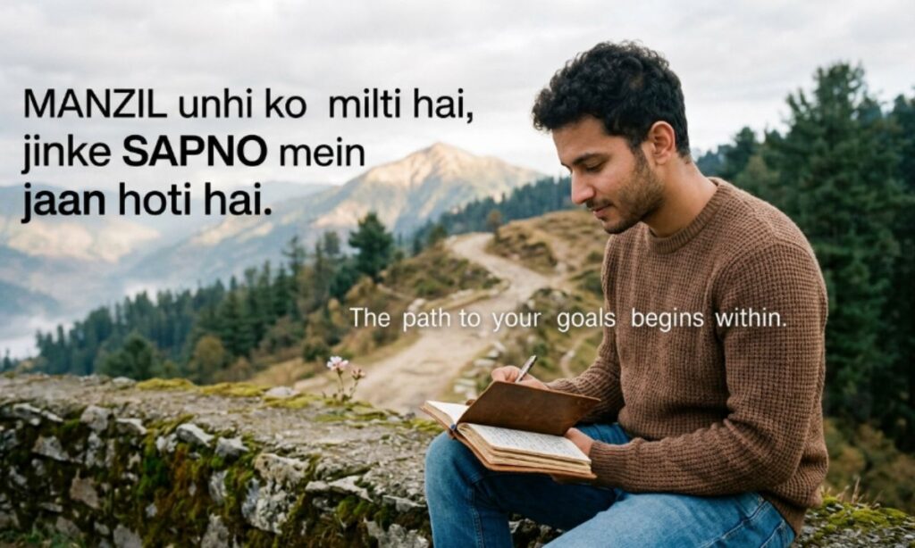 Manzil Shayari with Life Lessons