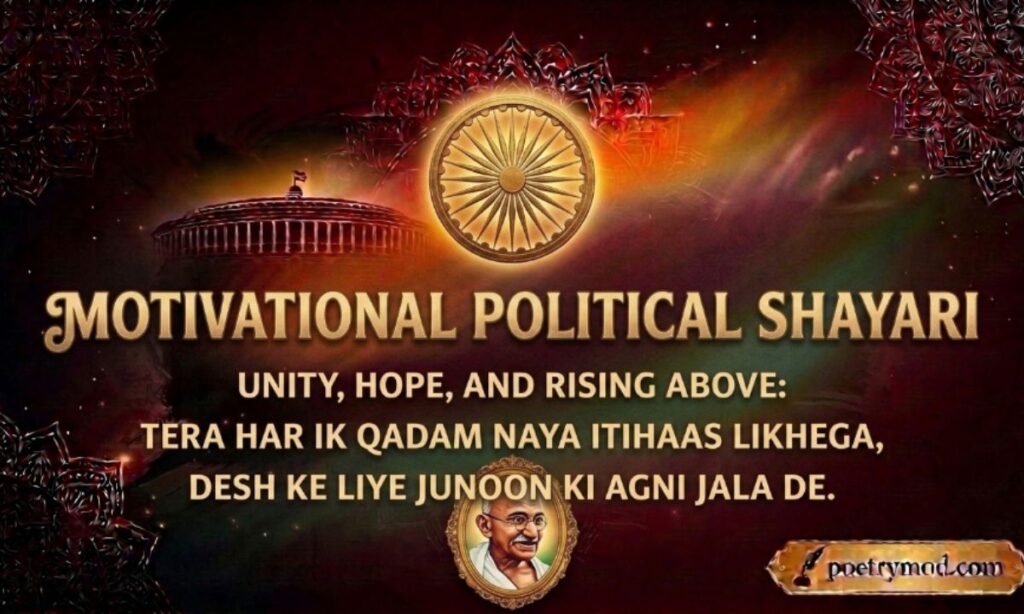 Motivational Political Shayari
