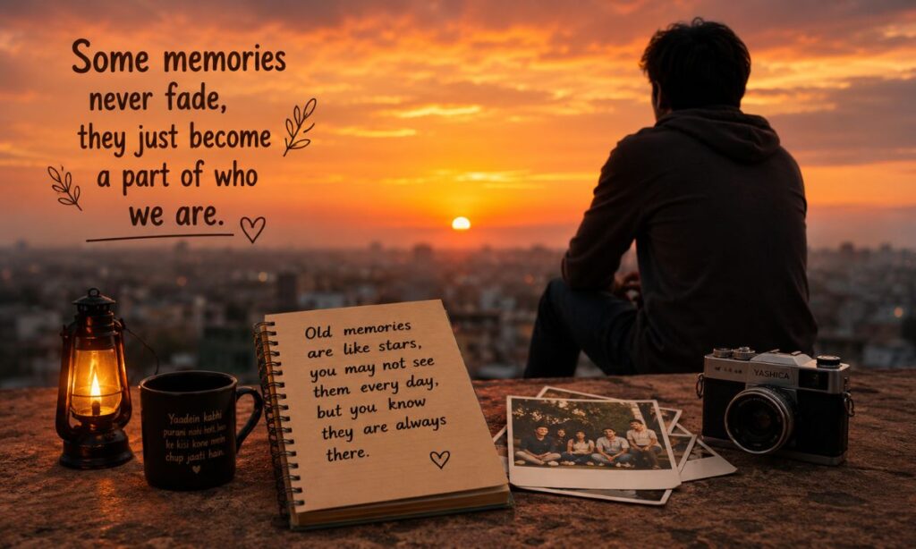 Old memories shayari english