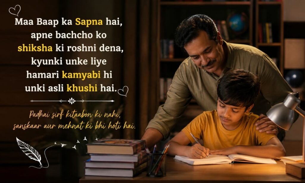 Parents and Education Shayari