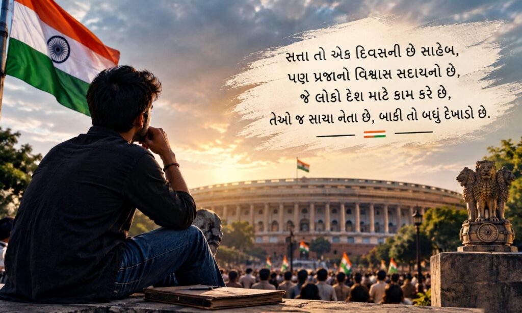 Political shayari in Gujarati