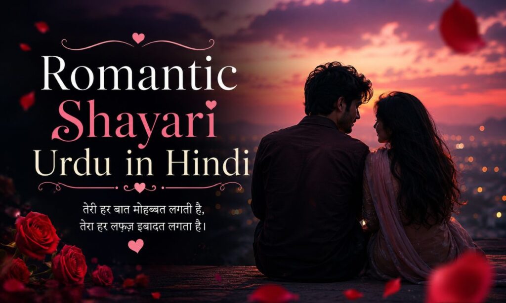Romantic Shayari Urdu in Hindi