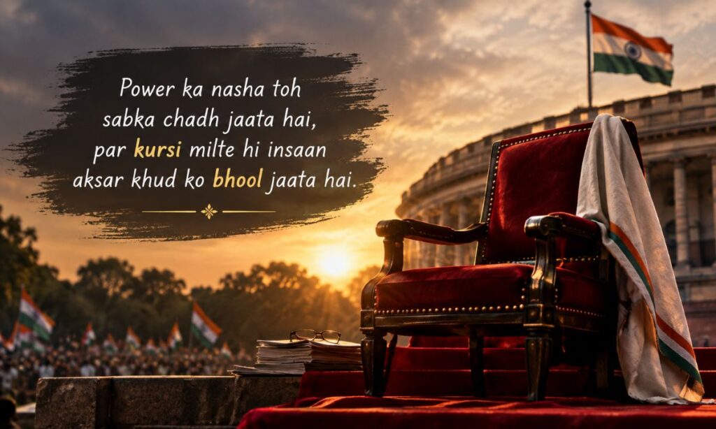 Shayari on Power and Kursi