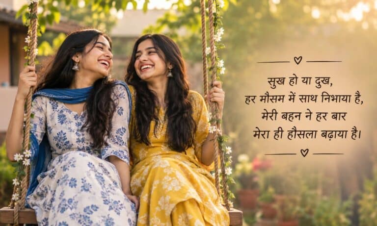 Sister Shayari in Hindi Best Behan & Didi Lines