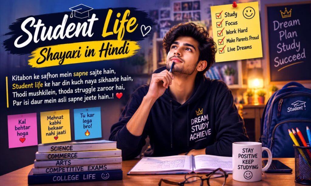 Student Life Shayari in Hindi