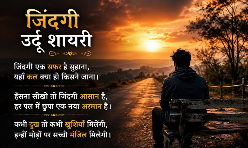 Zindagi Urdu Shayari in Hindi