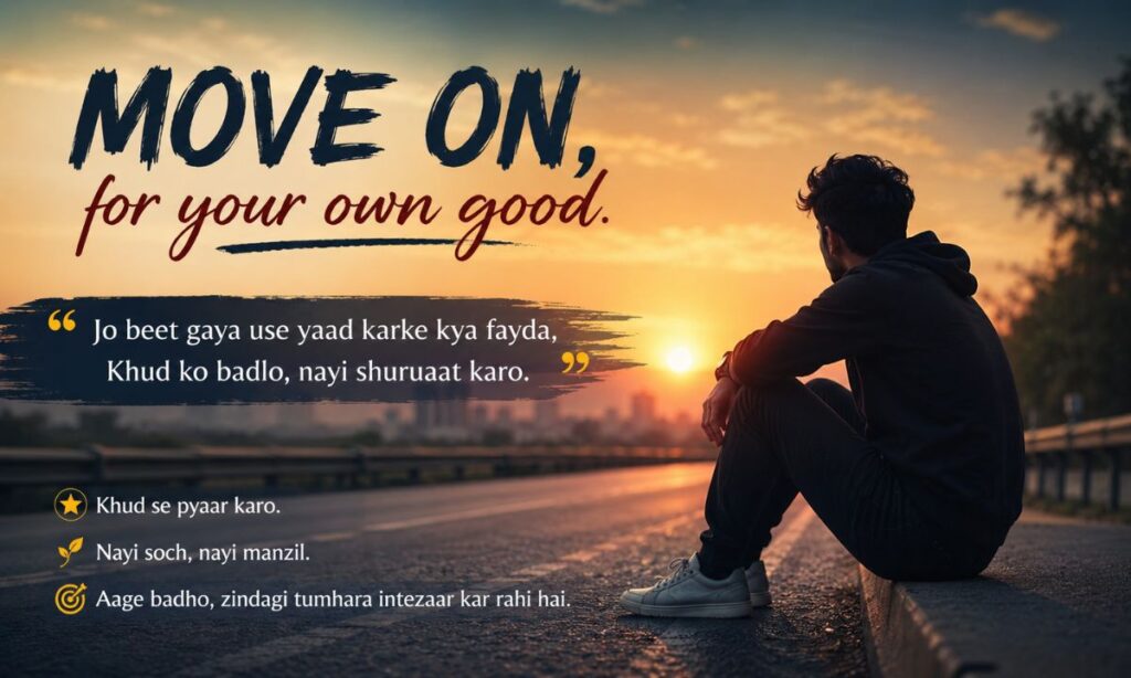 2 Line Move On Shayari