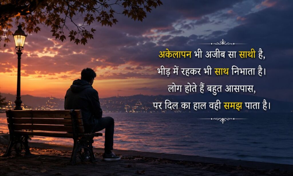 Akelapan Shayari in Hindi