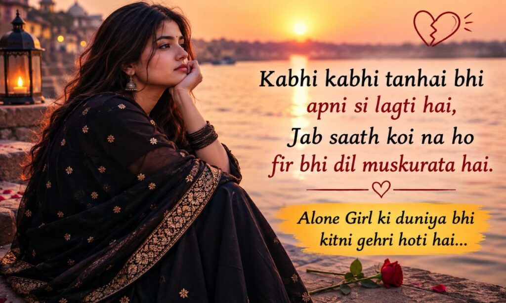 Alone Girl Shayari