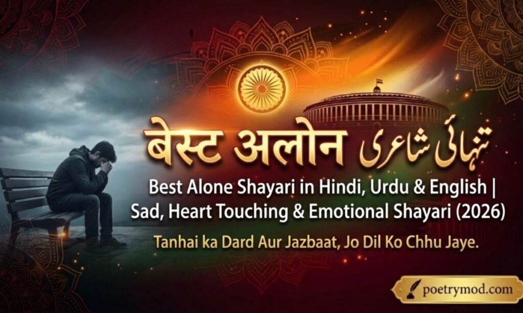 Alone Shayari