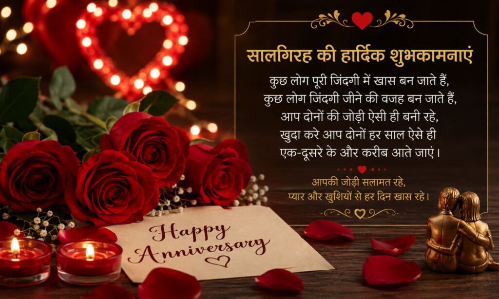 Anniversary Shayari in Hindi