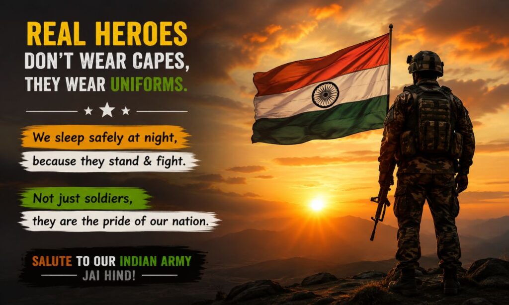 Army Shayari 2 Line English