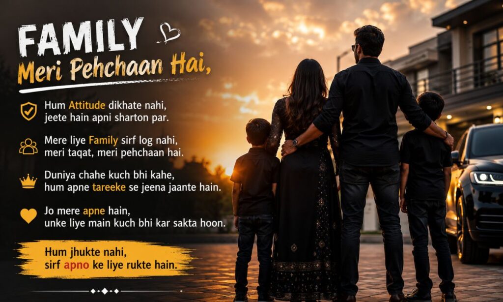 Attitude Family Shayari