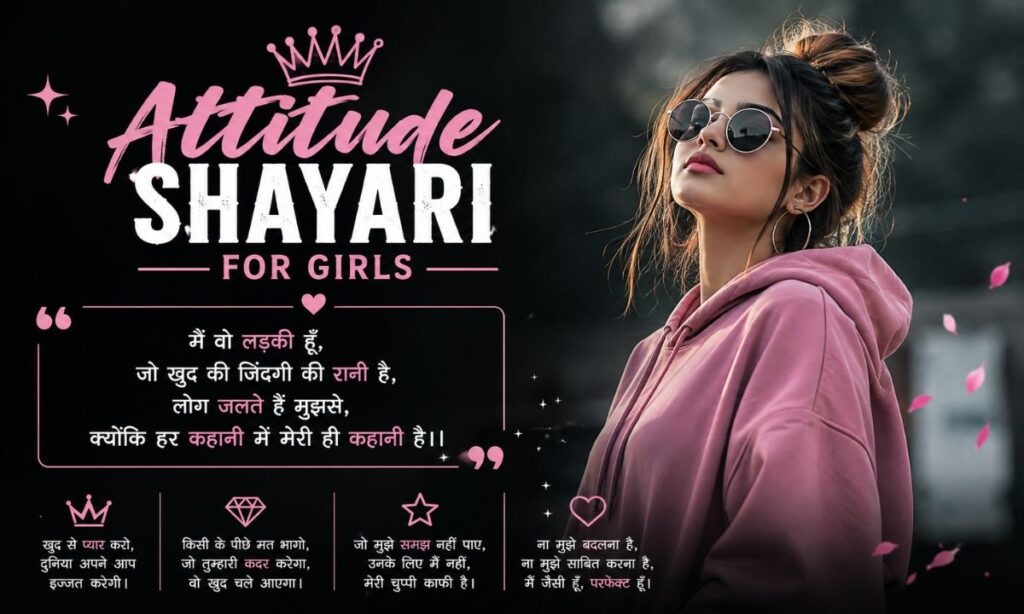 Attitude Shayari For Girls