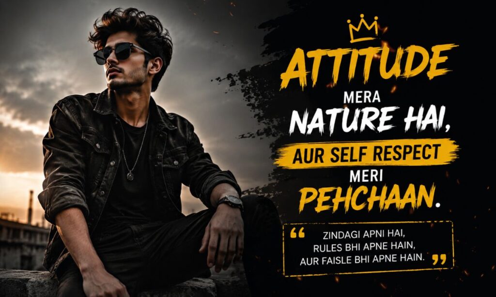 Attitude dialogue For Boy
