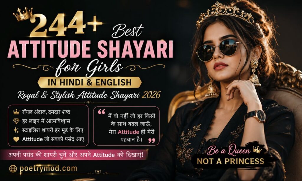 Best Attitude Shayari for Girls
