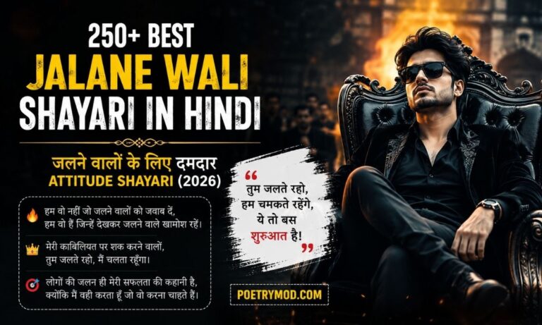Best Jalane Wali Shayari