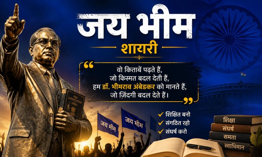 Best Jay Bhim Shayari Hindi