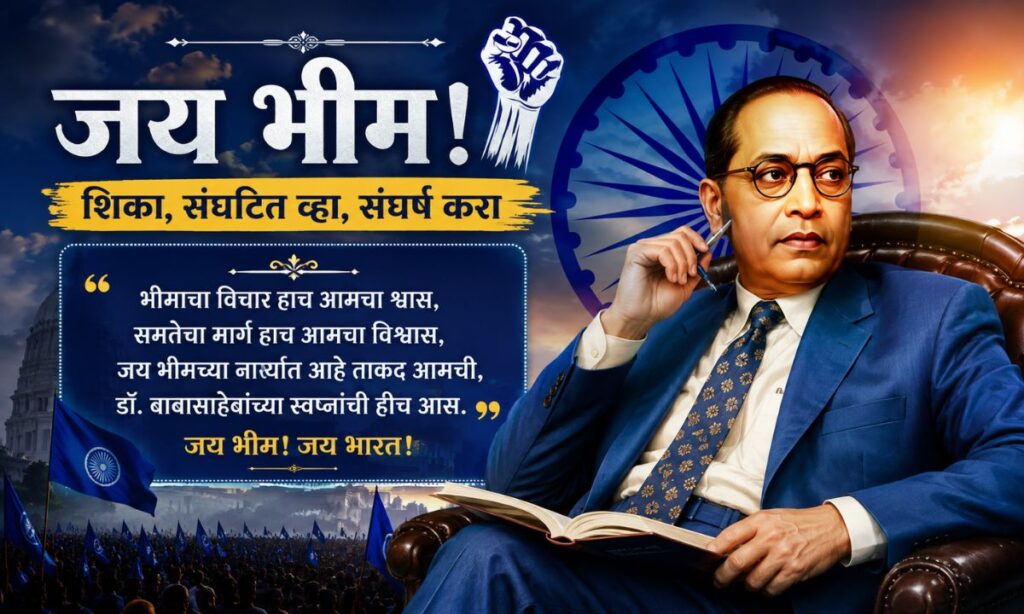 Best Jay Bhim Shayari in Marathi