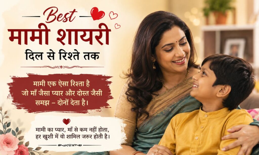 Best Mami Shayari in Hindi