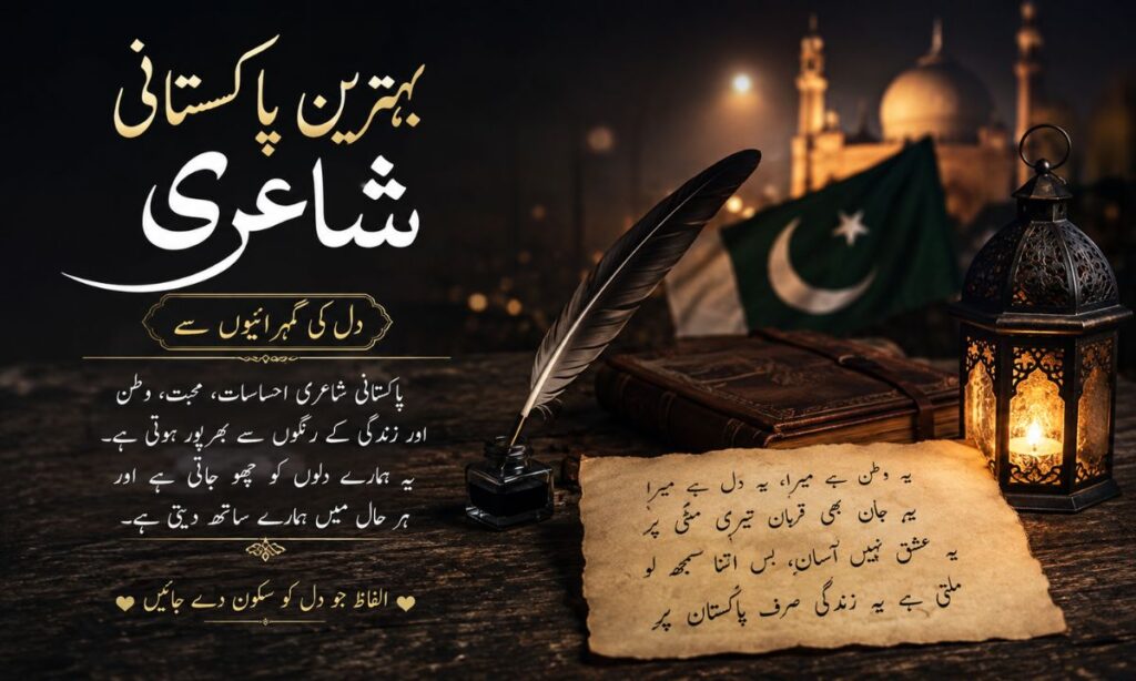 Best Pakistani shayari in urdu