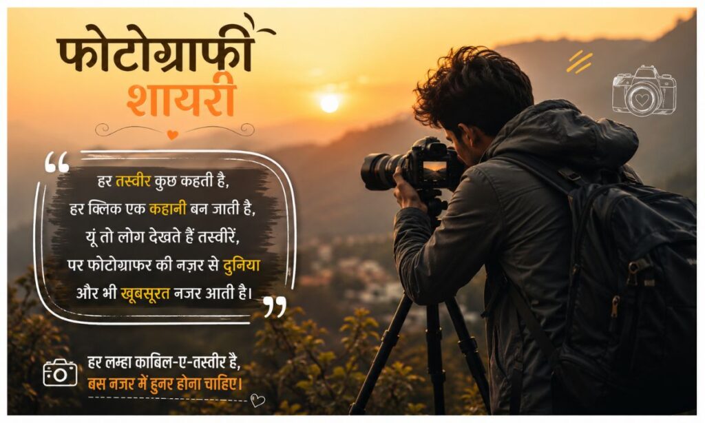 Best Photography Shayari in Hindi