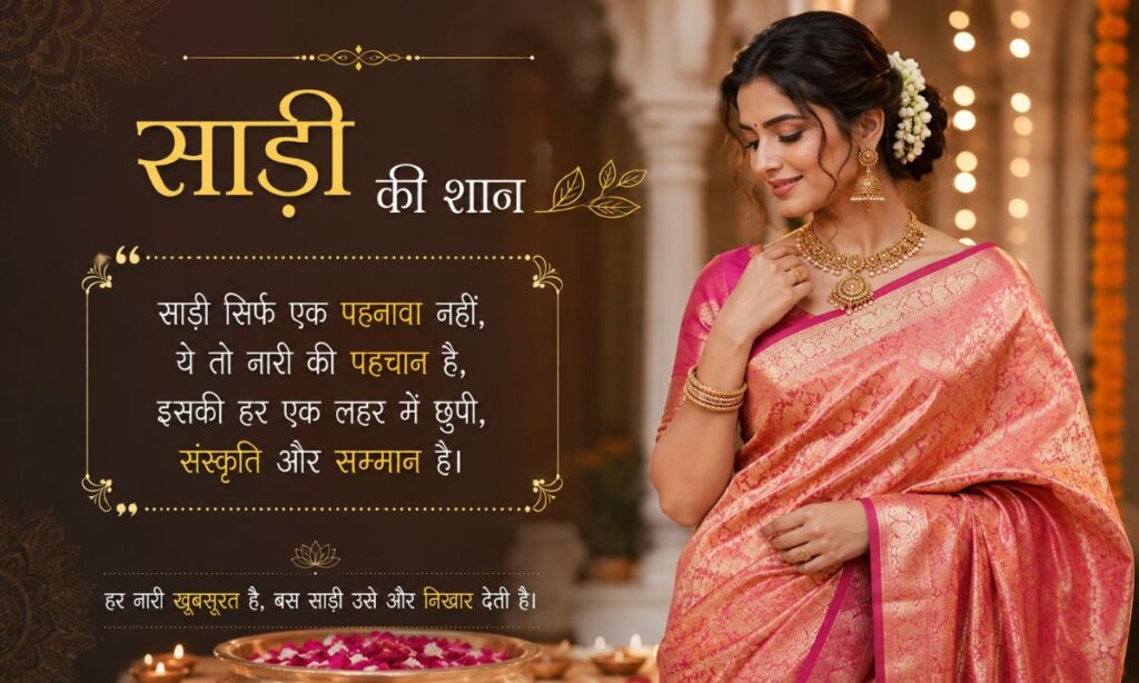Best Saree Shayari in Hindi