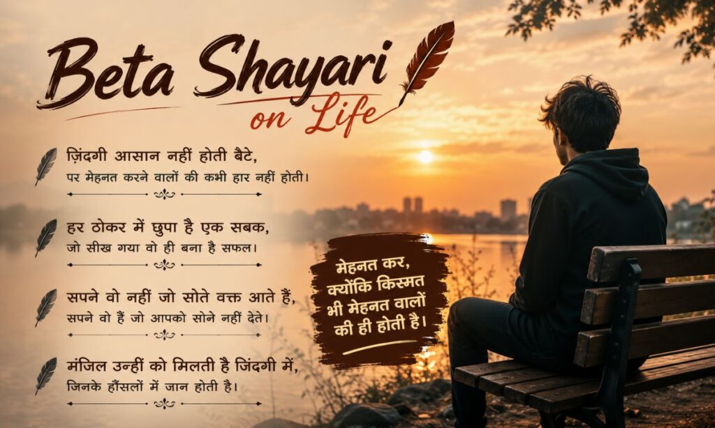 Beta Shayari on Life