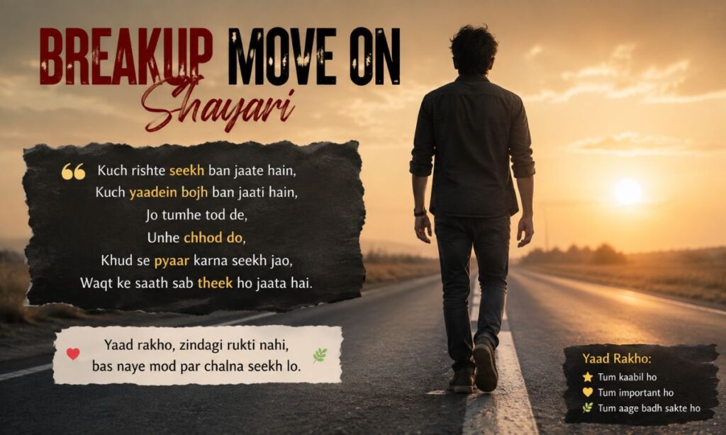 Breakup Move On Shayari